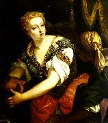 Paolo  Veronese judith oil painting artist